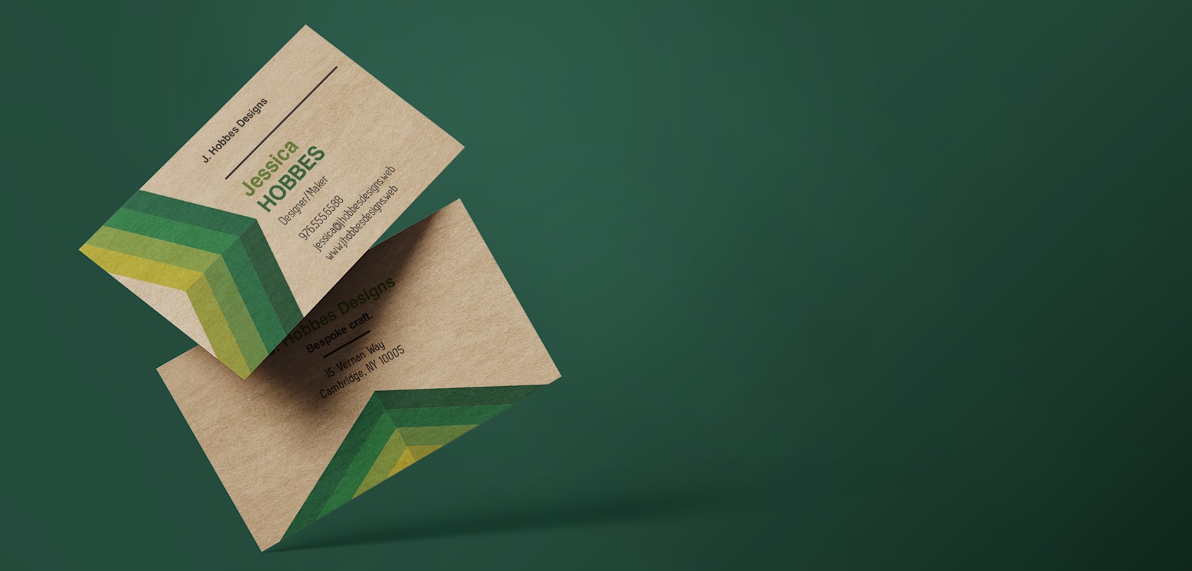 Eco friendly business sale cards