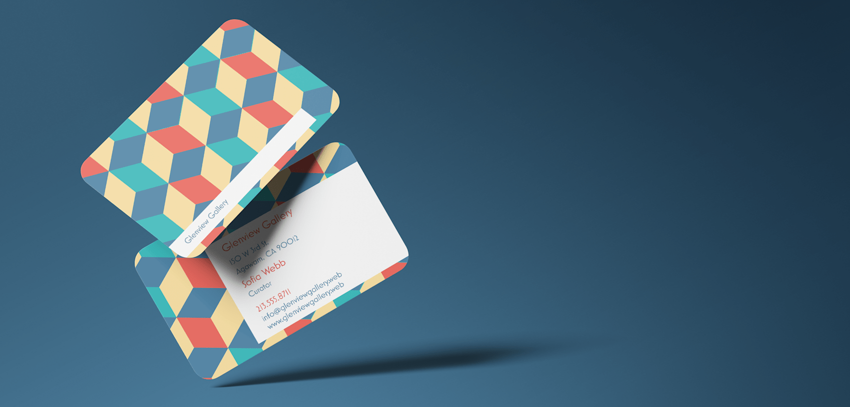 Rounded Corner Business Cards, Rounded Edge Cards | VistaPrint