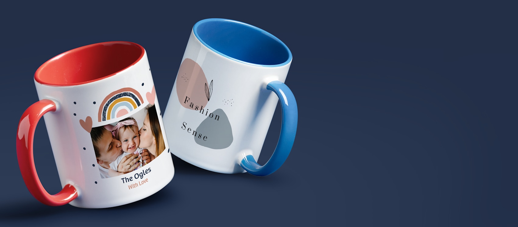 UNIQUE MUG For Coffee and Tea ENGRAVED print For Family
