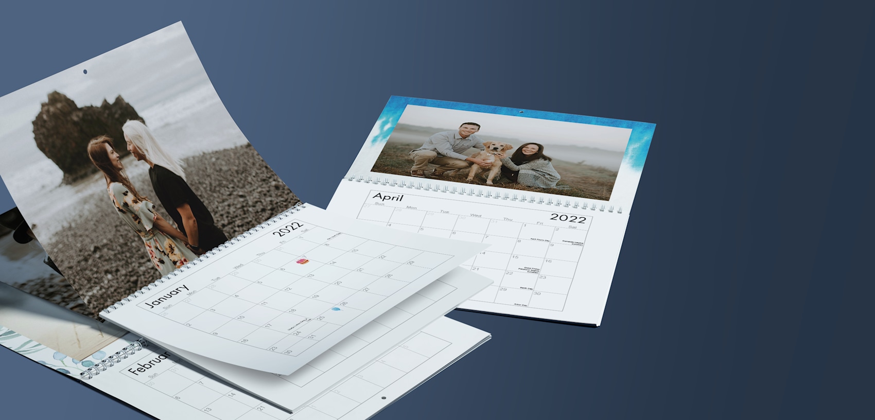 Custom Wall Calendars Photo Wall Calendars 2022 VistaPrint