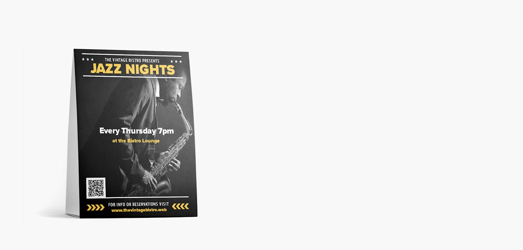 Custom Table Tents, Table Tent Cards VistaPrint