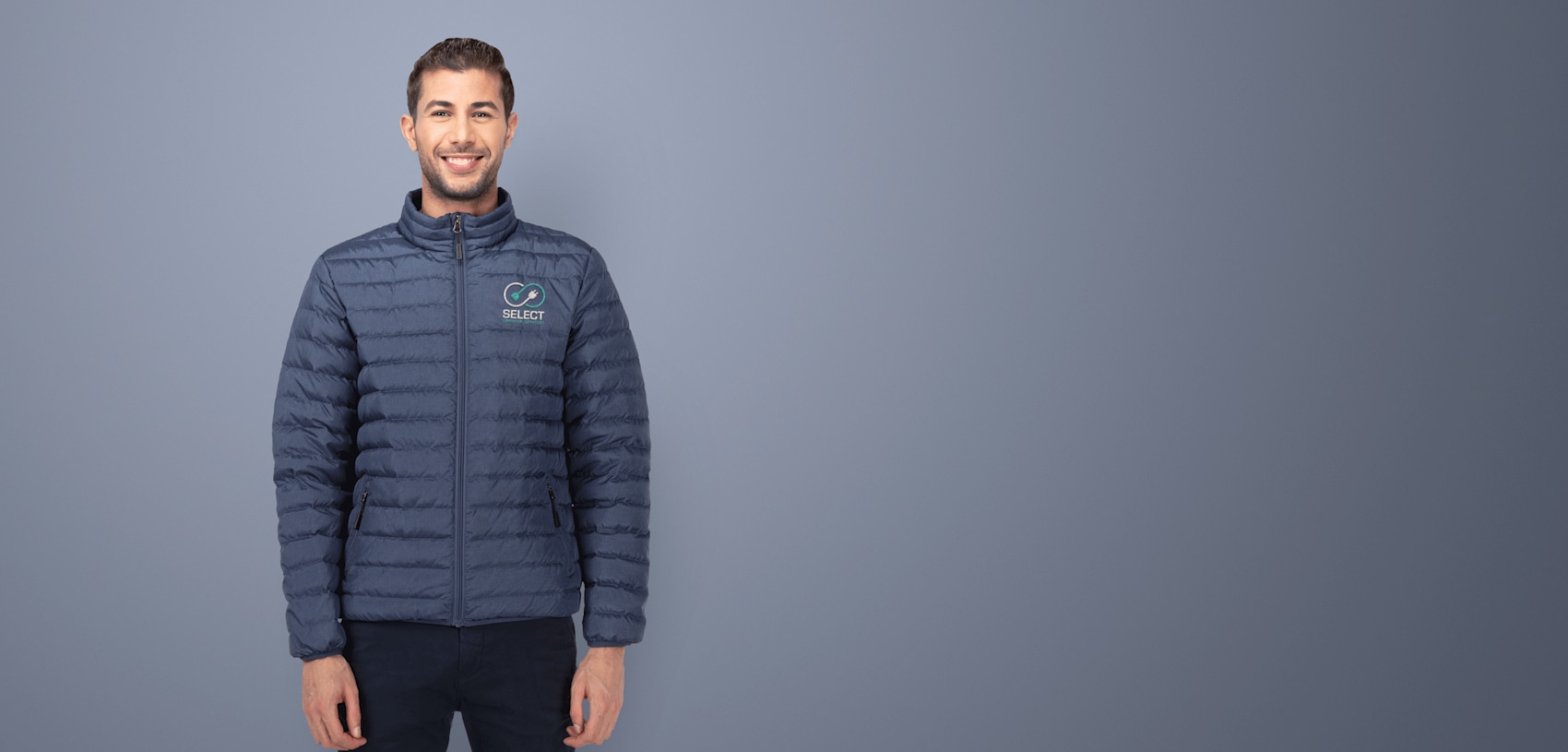 Vistaprint Men’s Packable Puffer Jacket VistaPrint