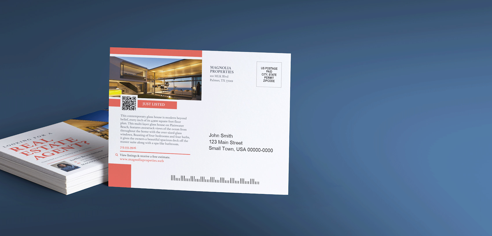 Postcard Mailing Marketing Services VistaPrint
