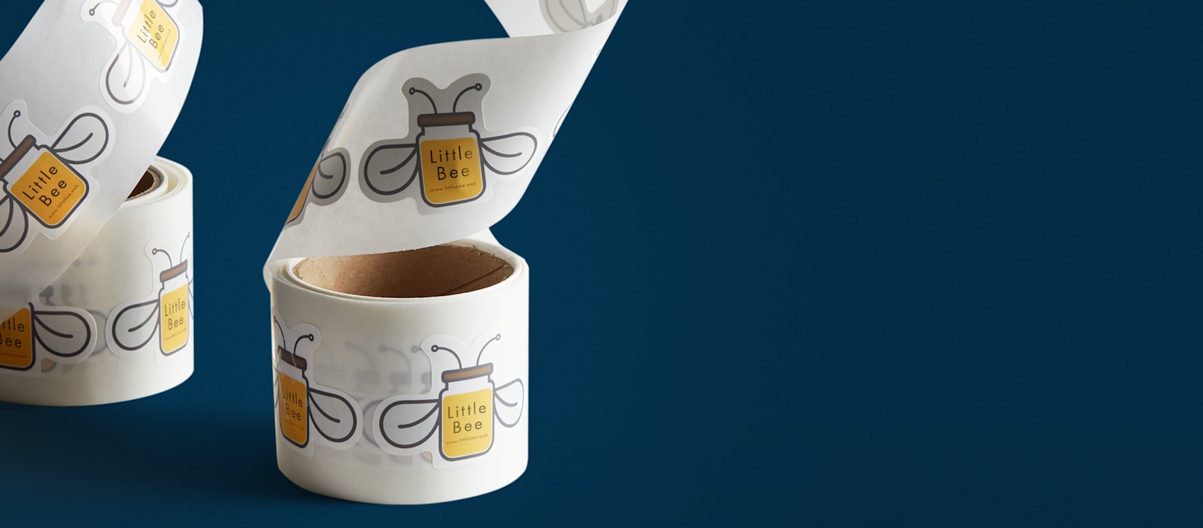 Custom Die Cut Roll Labels