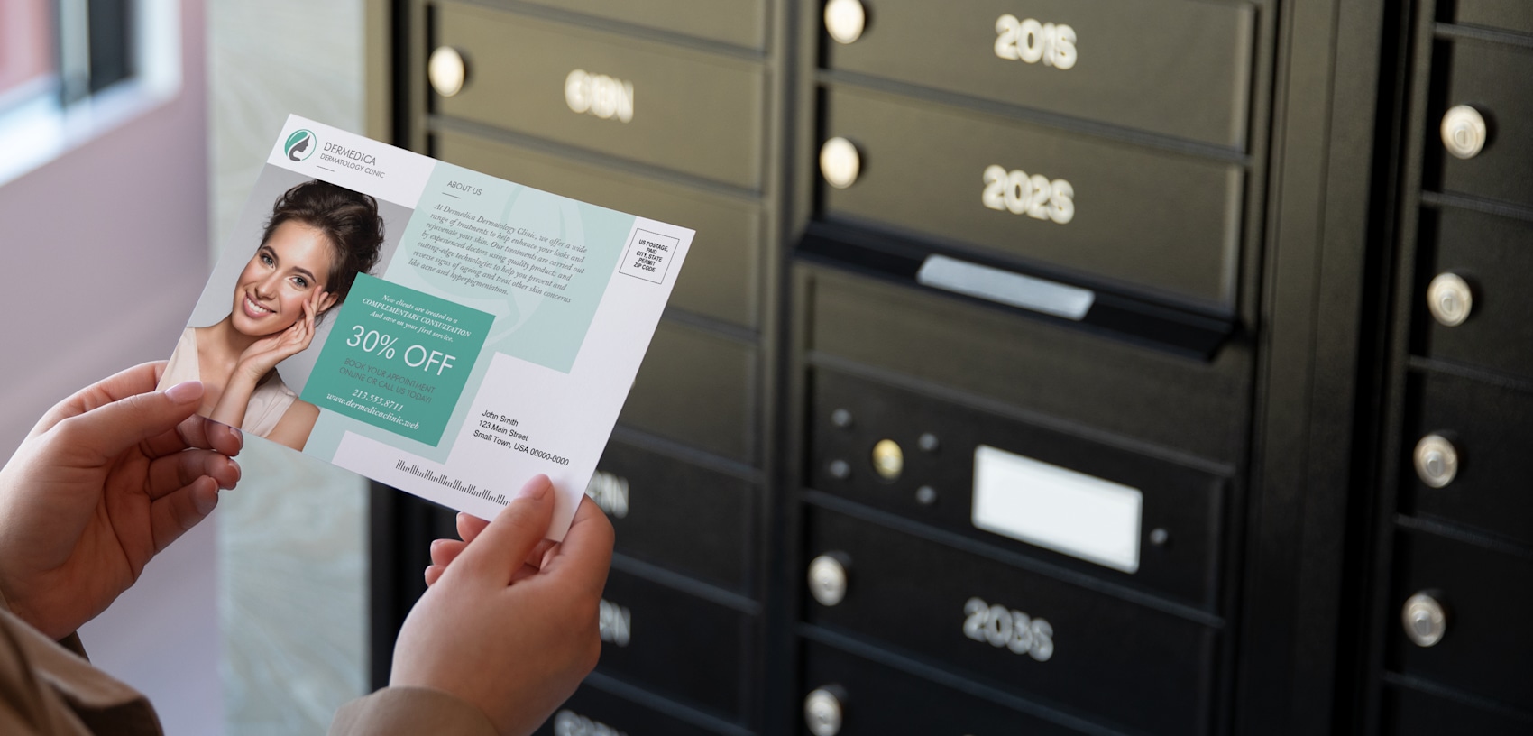 Postcard Mailing Marketing Services VistaPrint