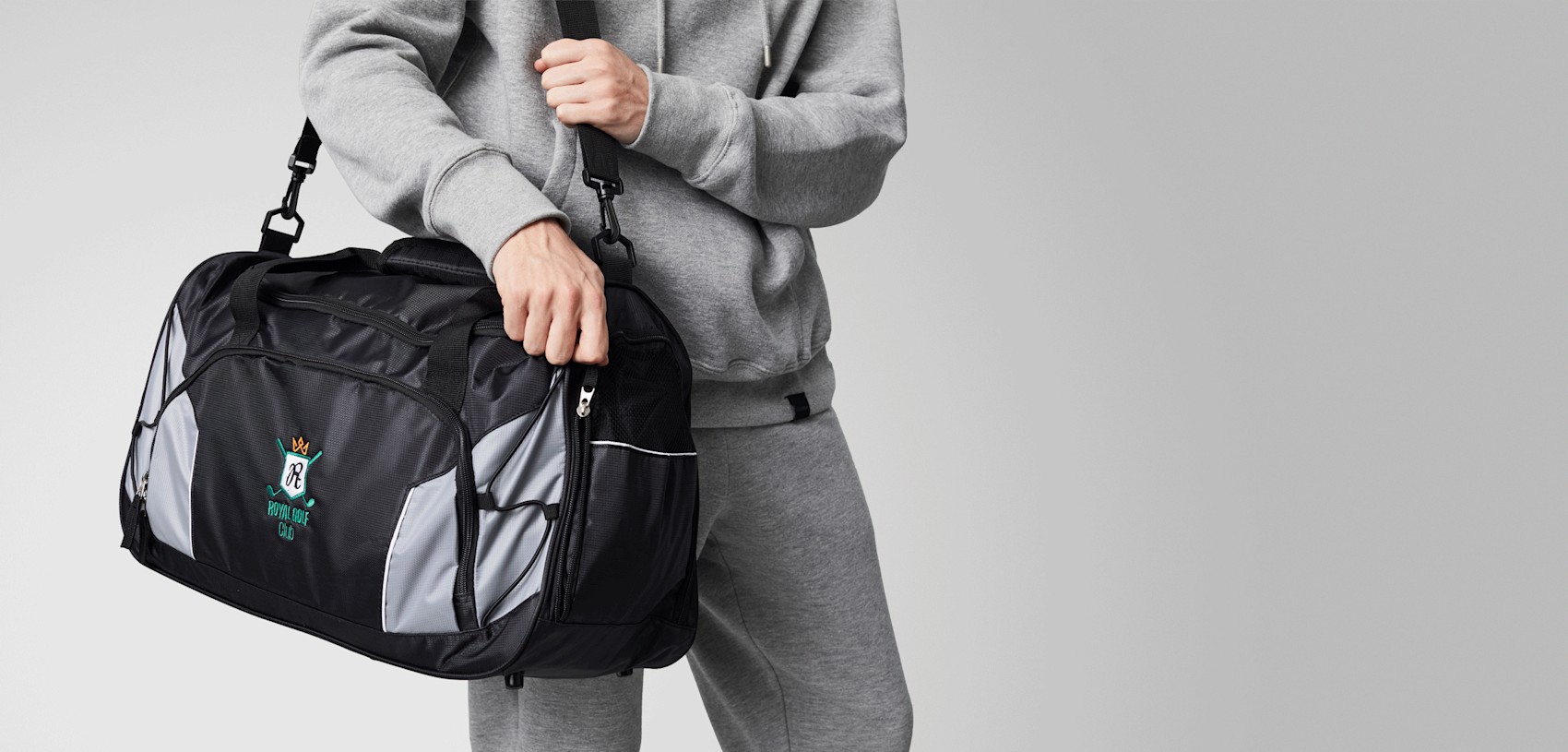Personalized gym bags clearance