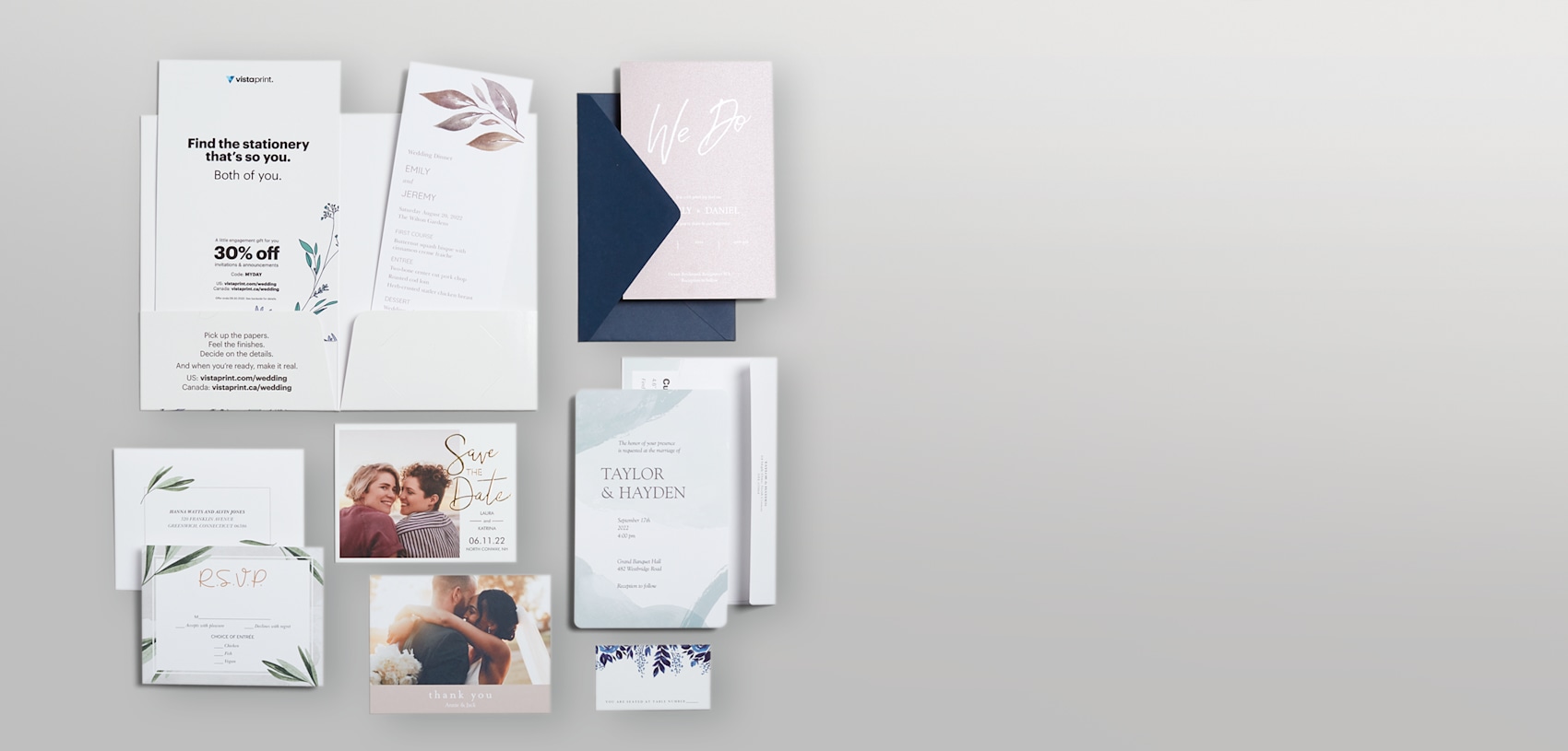 Free Wedding Invitation Samples | VistaPrint