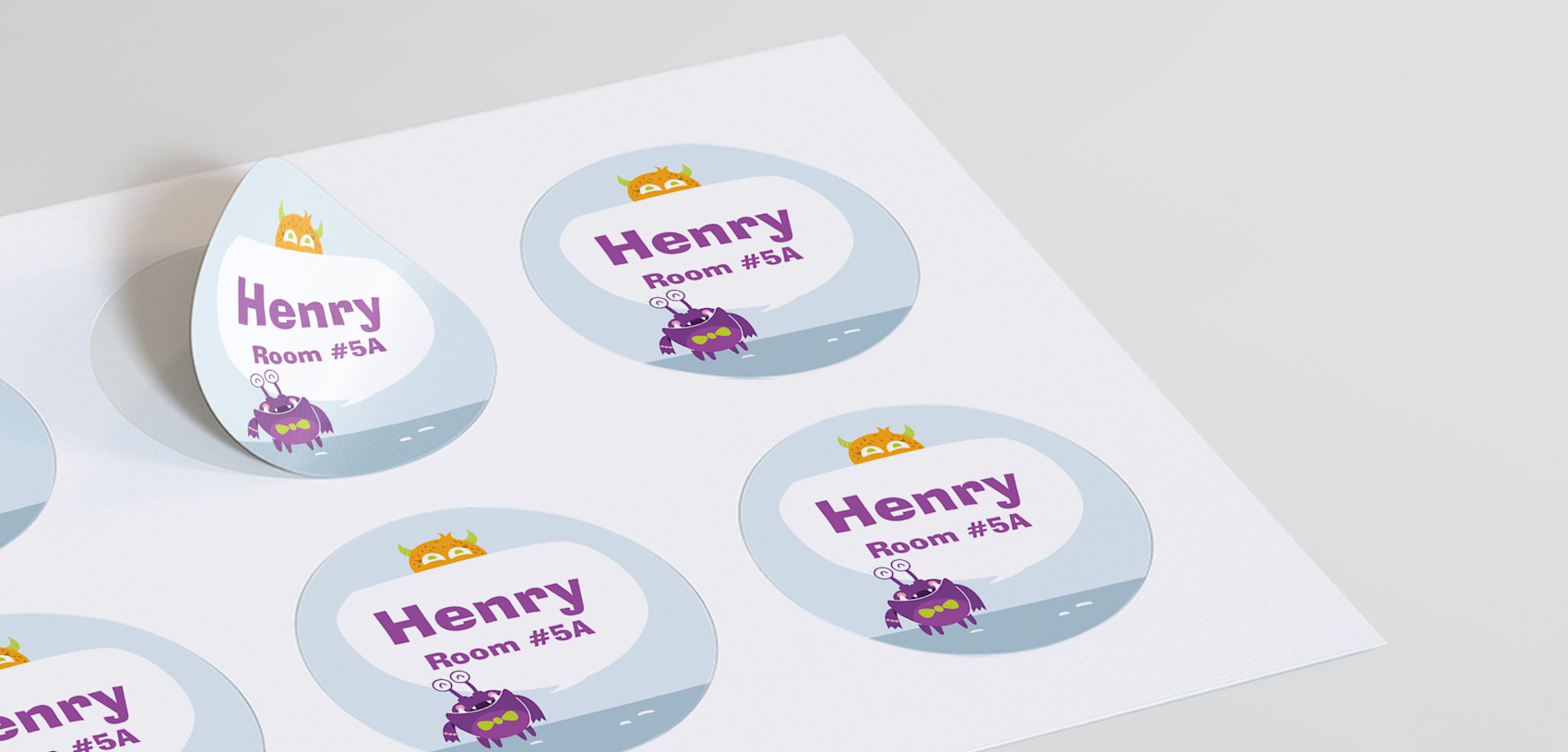 Personalized Kids Labels, Kids Name Labels | VistaPrint