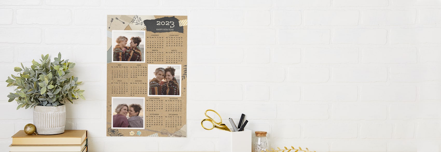 Custom Poster Calendar Photo Calendar Poster VistaPrint