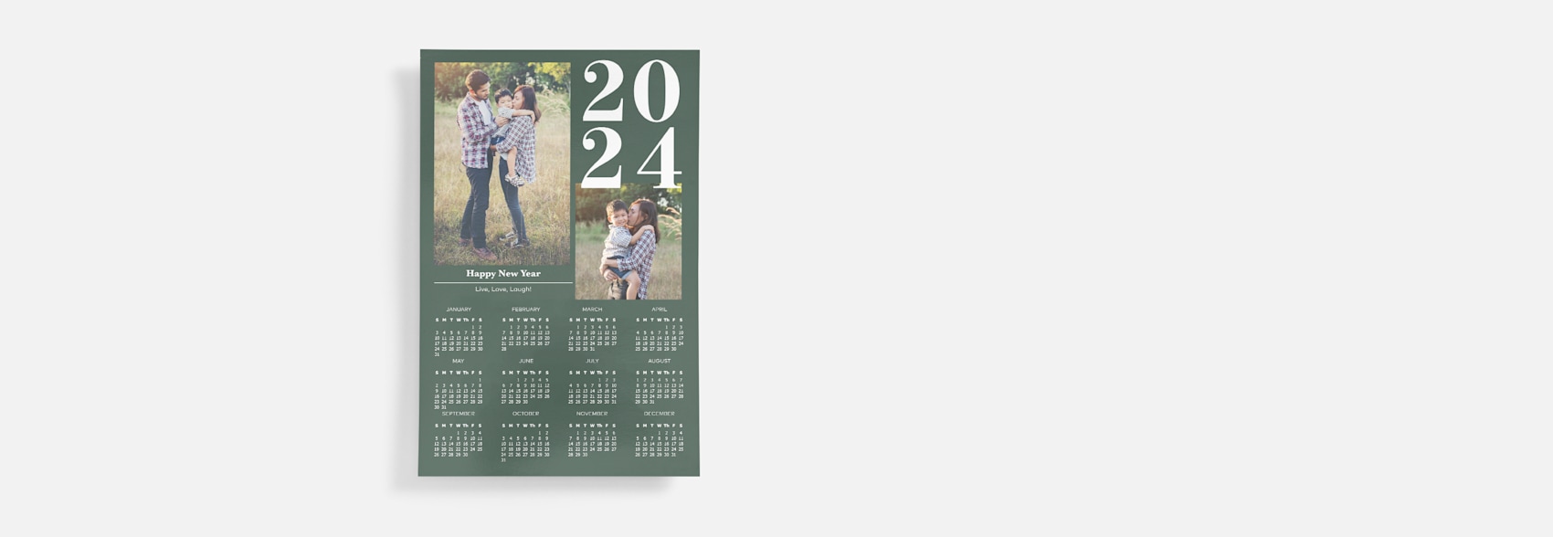 Custom Poster Calendar, Photo Calendar Poster VistaPrint