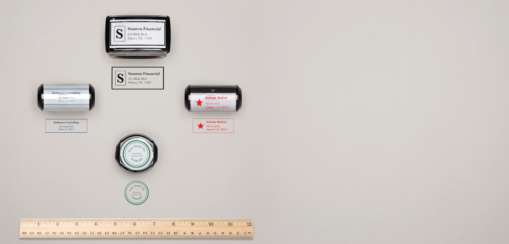 Custom Self-Inking Stamps, Custom Address Stamps | VistaPrint