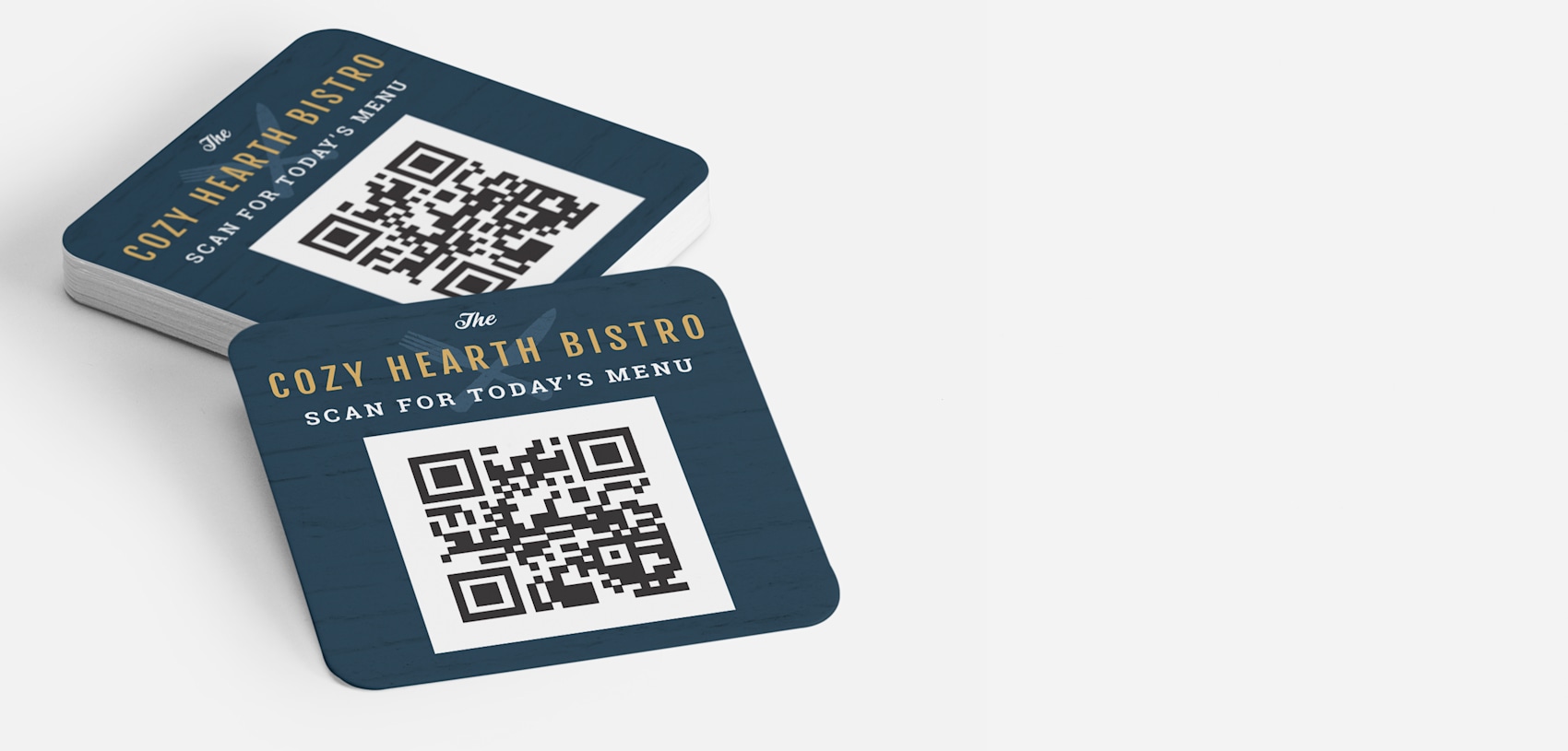 Square Business Cards Size 2 5 quot x 2 5 quot VistaPrint