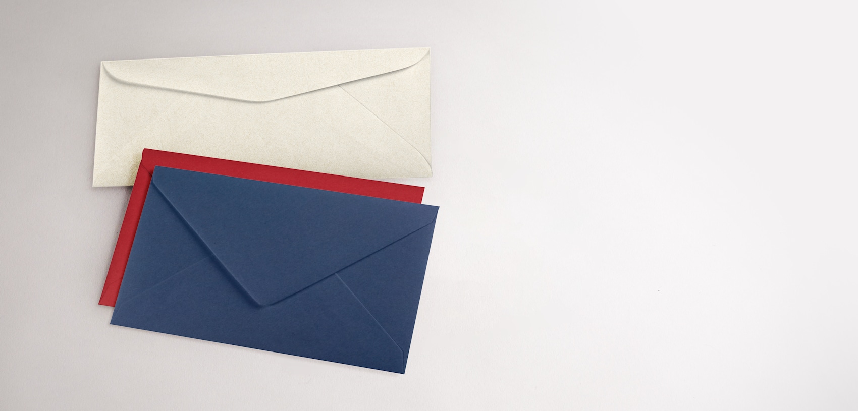 Larger version: colourful envelopes