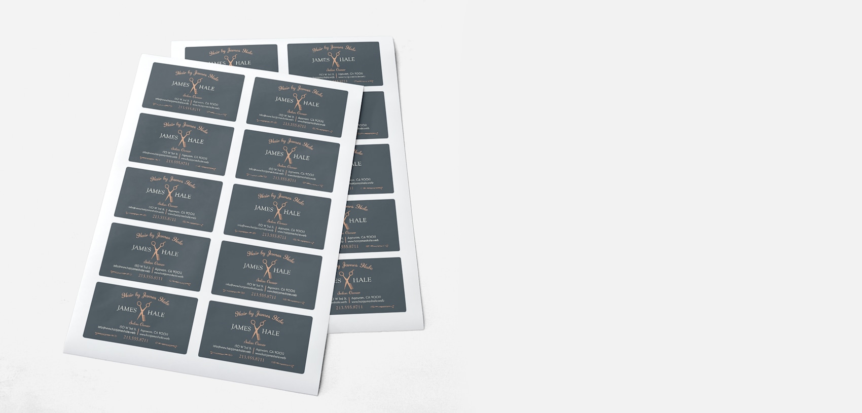 Business Card Stickers & Stickers for Business | VistaPrint