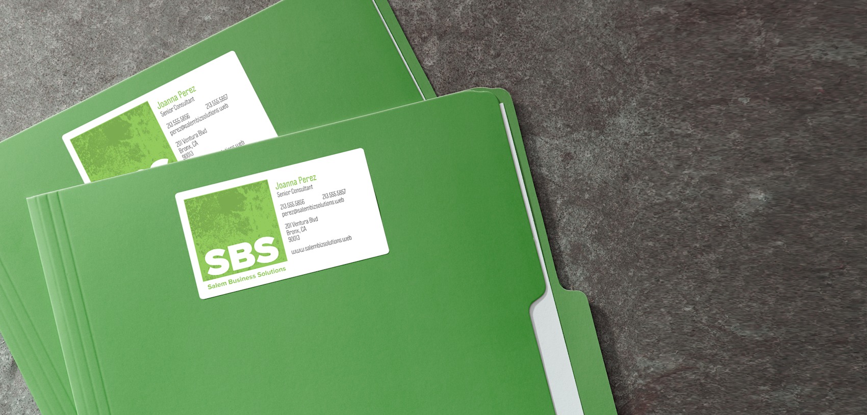 Business Card Stickers & Stickers for Business | VistaPrint