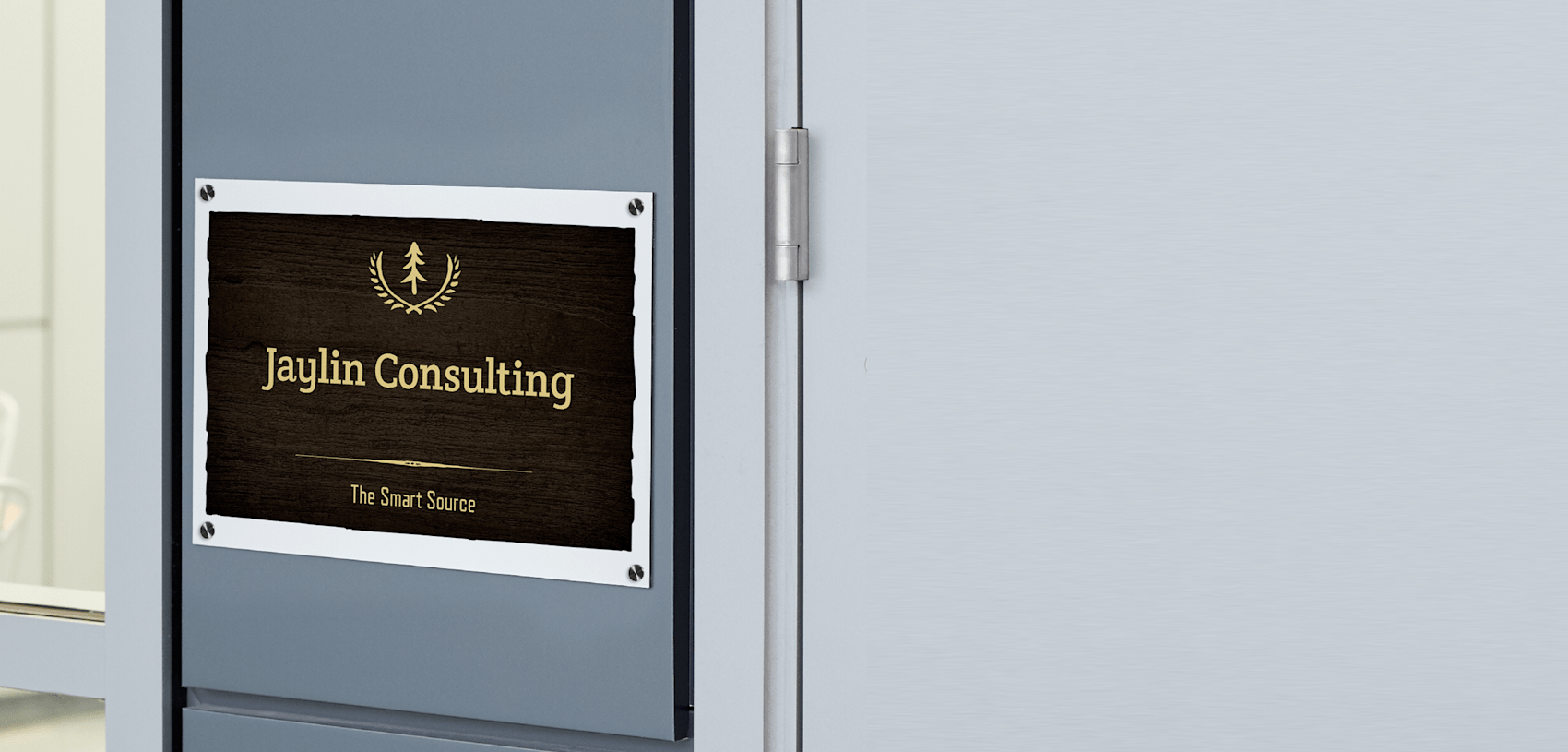 Engraved Door or Wall Signs and Labels in various colours 