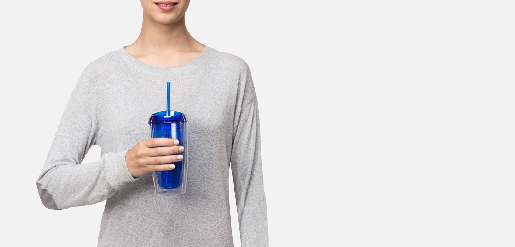 Double-Wall Tumbler with Straw – 16 oz. 3