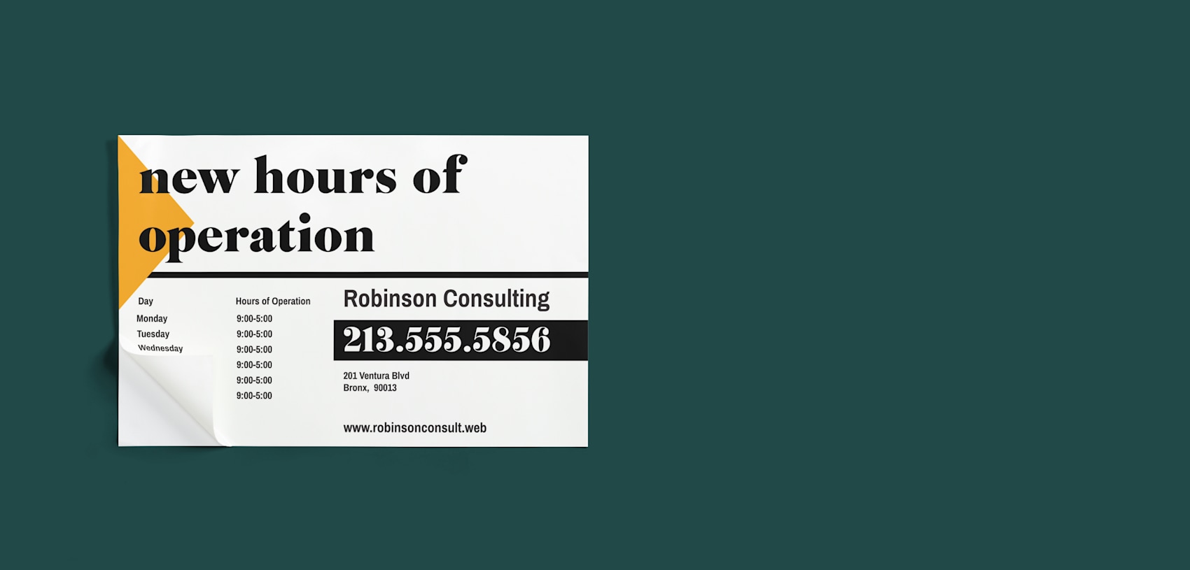 Personalize times Custom Pet Store Business Opening Hours Window Vinyl Sign 