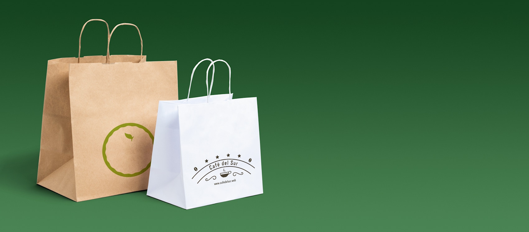 Subir y bajar Adiós Prominente Bolsas de papel impresas, Bolsas de papel para comida a domicilio |  VistaPrint
