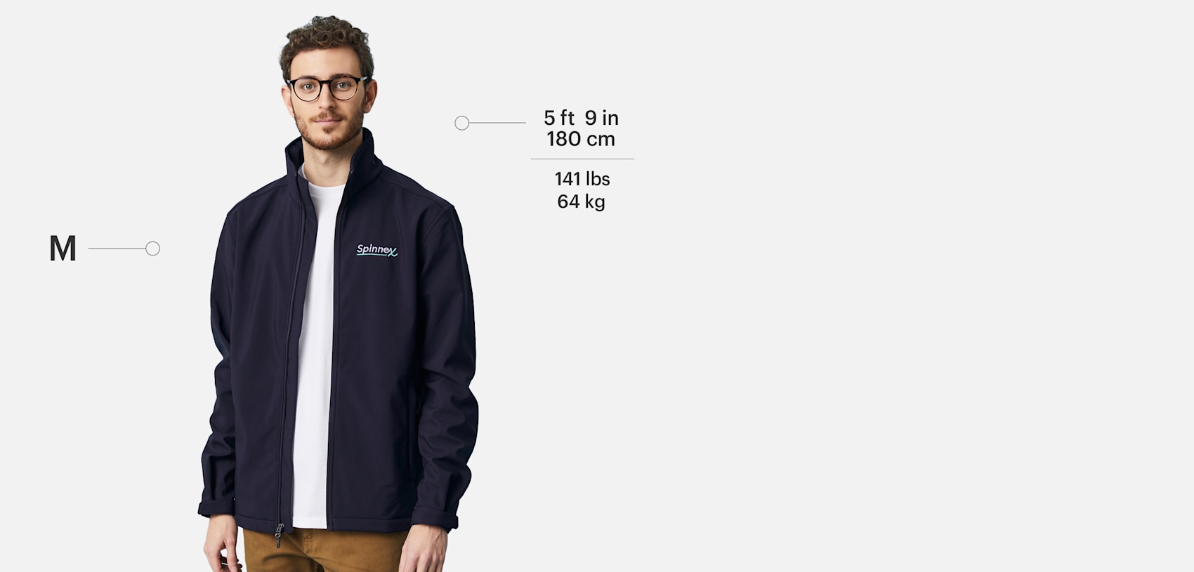 Veste Gill Pêche Homme Noire Taille M Softshell Coupe-vent Doublée Polyester