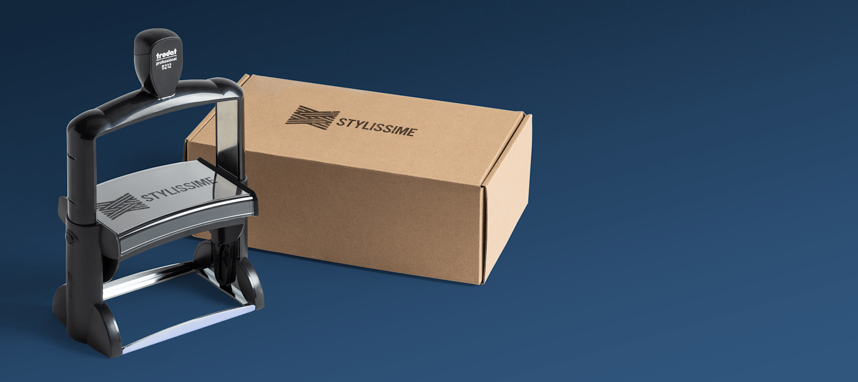 Tampons encreurs grand format personnalisés, Tampons encreurs personnalisés VistaPrint