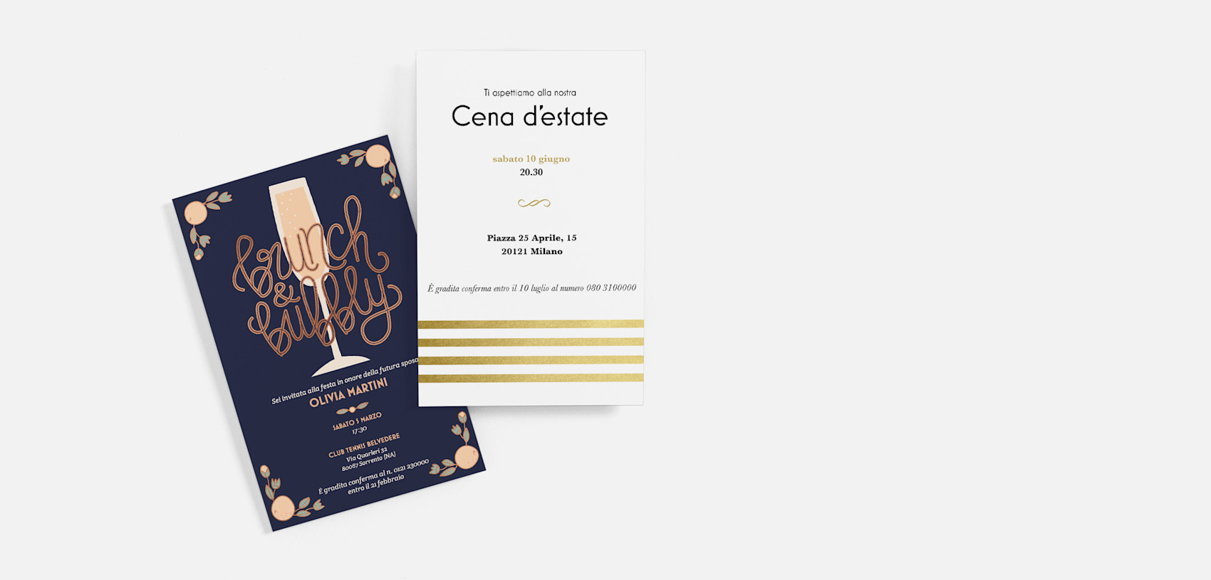 Creare Inviti Online - Biglietti di Invito Personalizzati