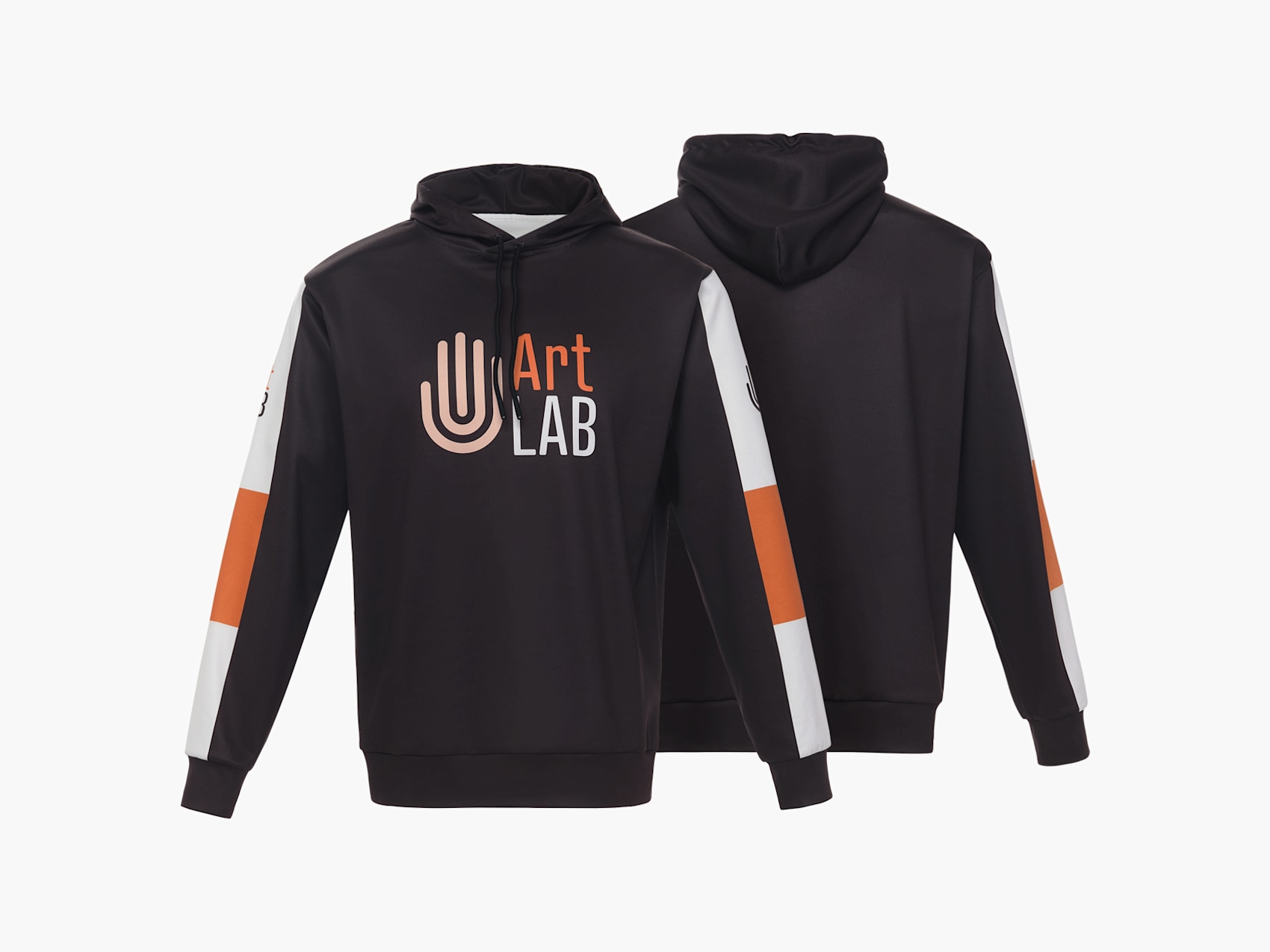 Felpa con cappuccio in misto poliestere interamente personalizzabile 2