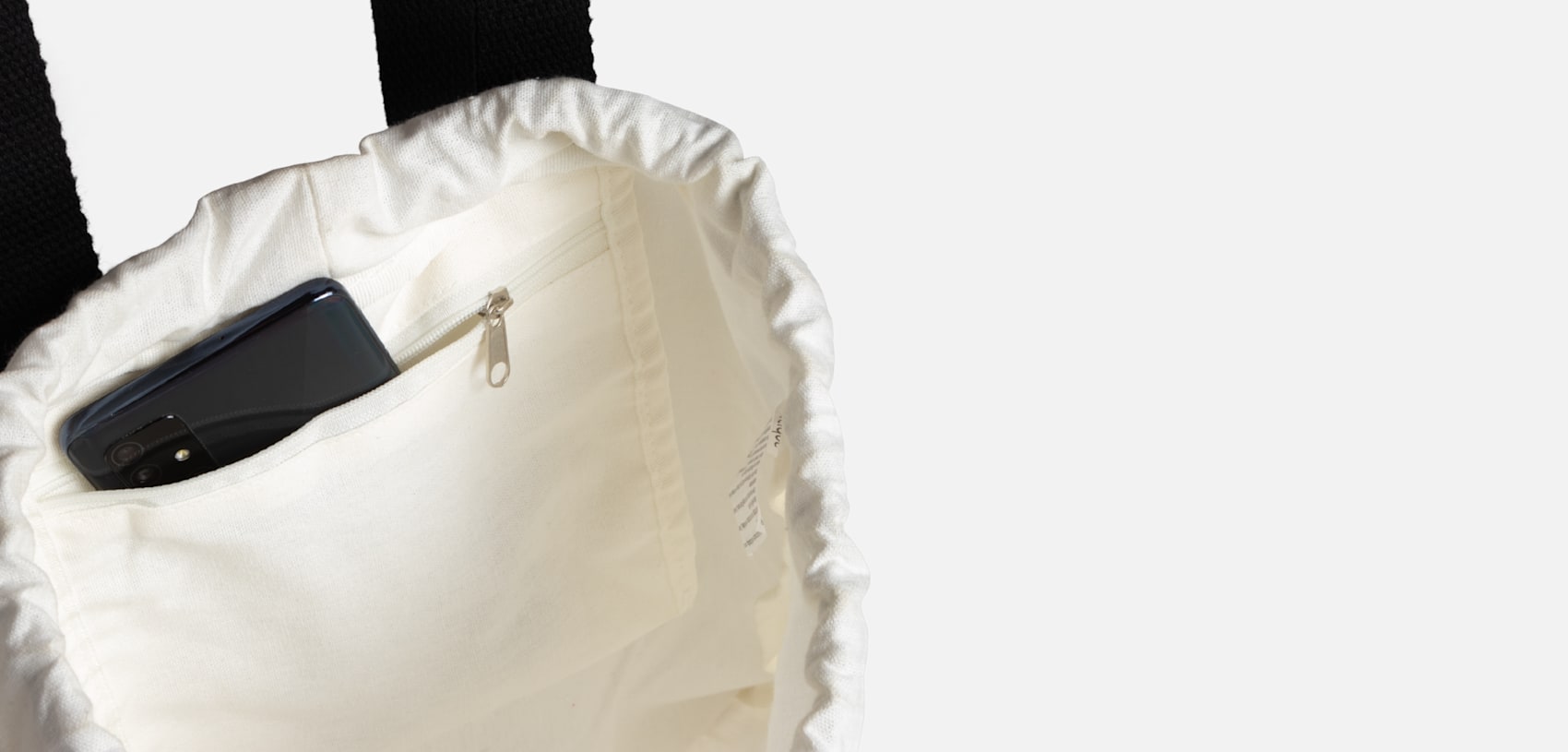 Saco mochila de algodão VistaPrint® 3