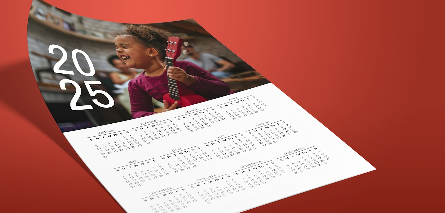 Calendários tipo póster 2
