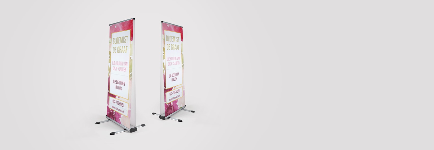 Outdoor roll-up banner 2