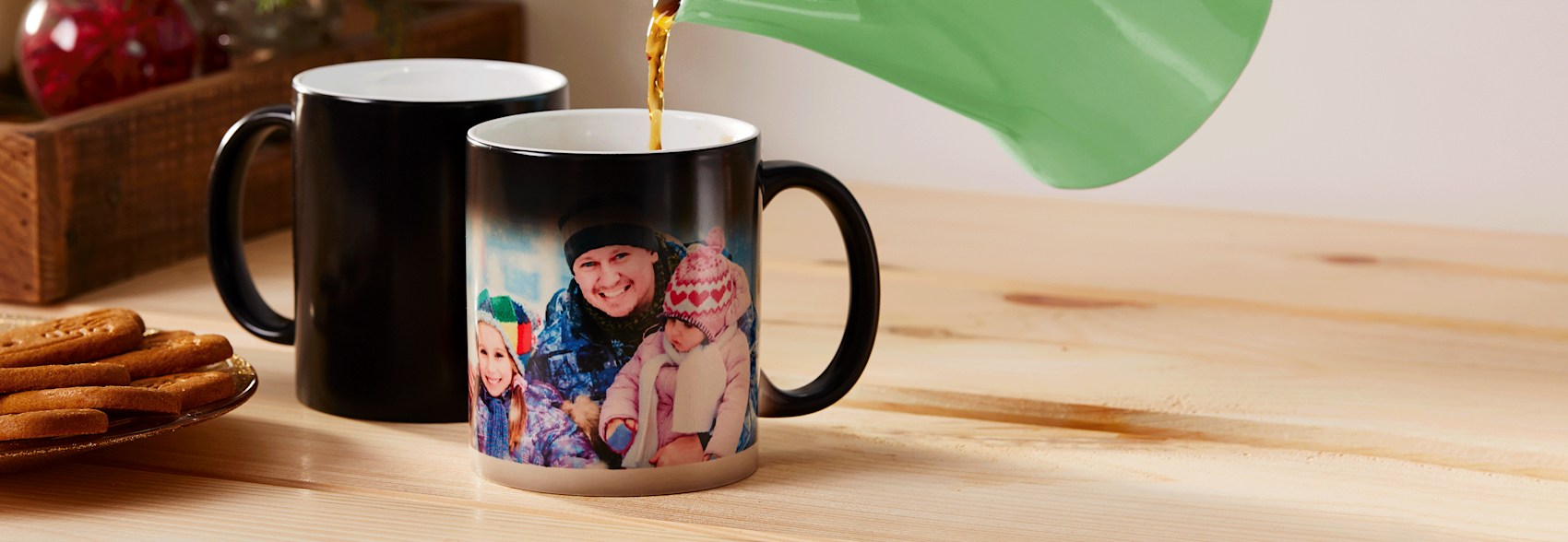 PrintedGift Tazza Magica Personalizzata con Foto 300 ml in Ceramica, Mug Termosensibile Cambia Colore, Idea Regalo