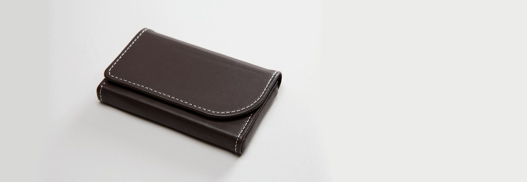 Brown Leather Business Card Holders 3