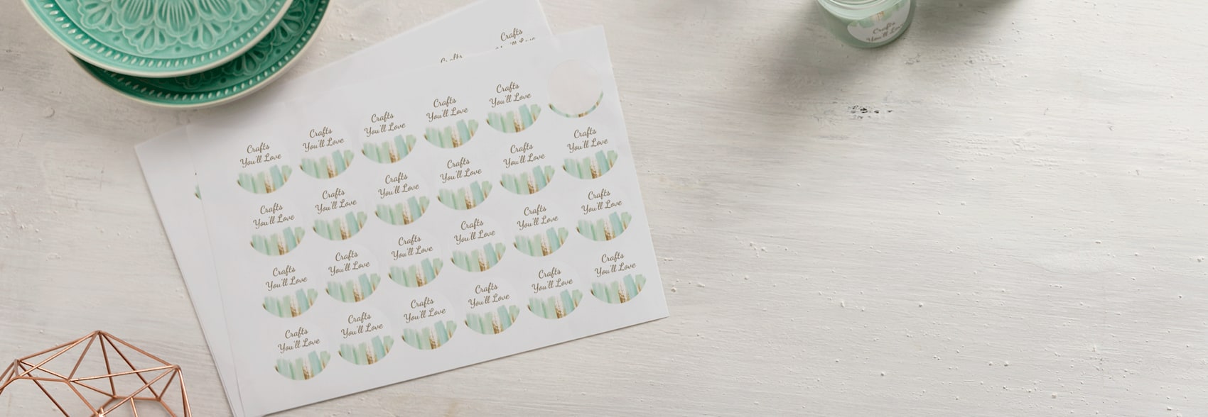 custom stickers personalised stickers online printing vistaprint