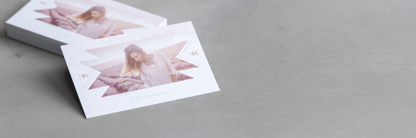 Visittkort med soft touch 2