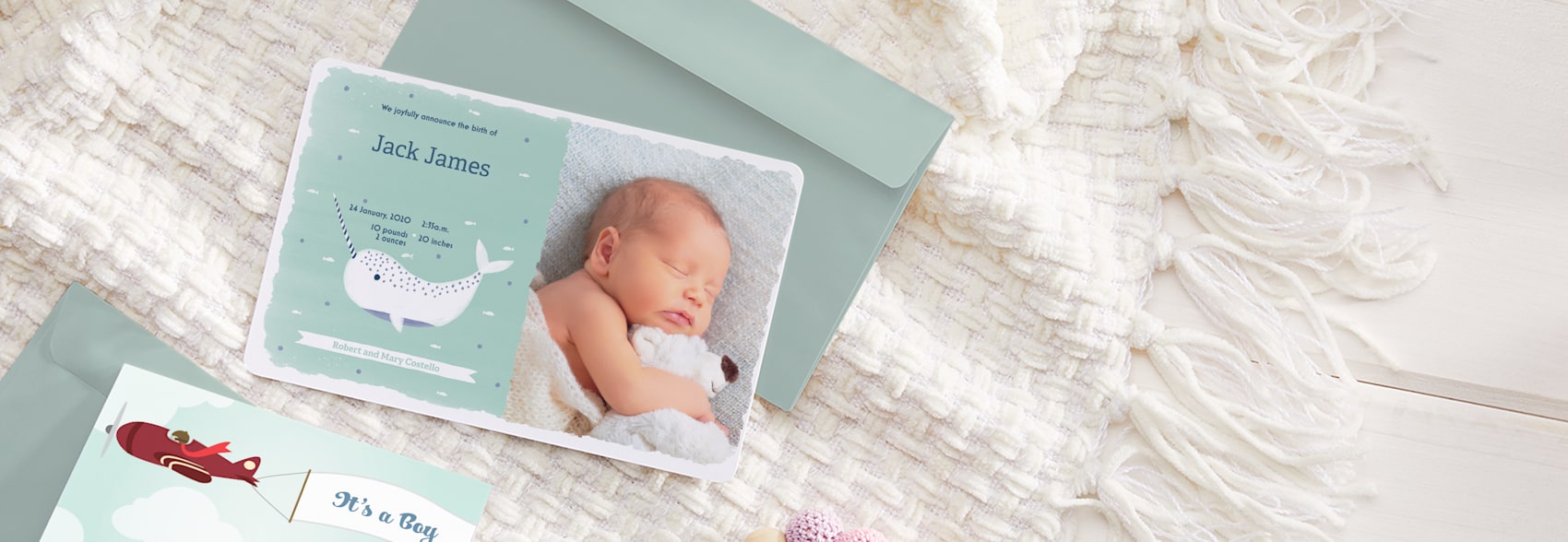 Baby Announcement Cards Birth Announcements Vistaprint Ie