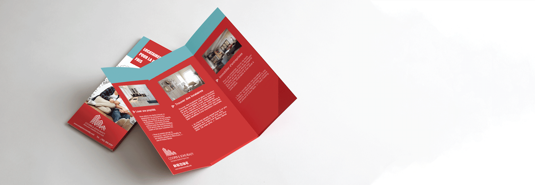 Trois Volets Support Brochures Distributeur & Business Porte-Cartes Présentoirs 
