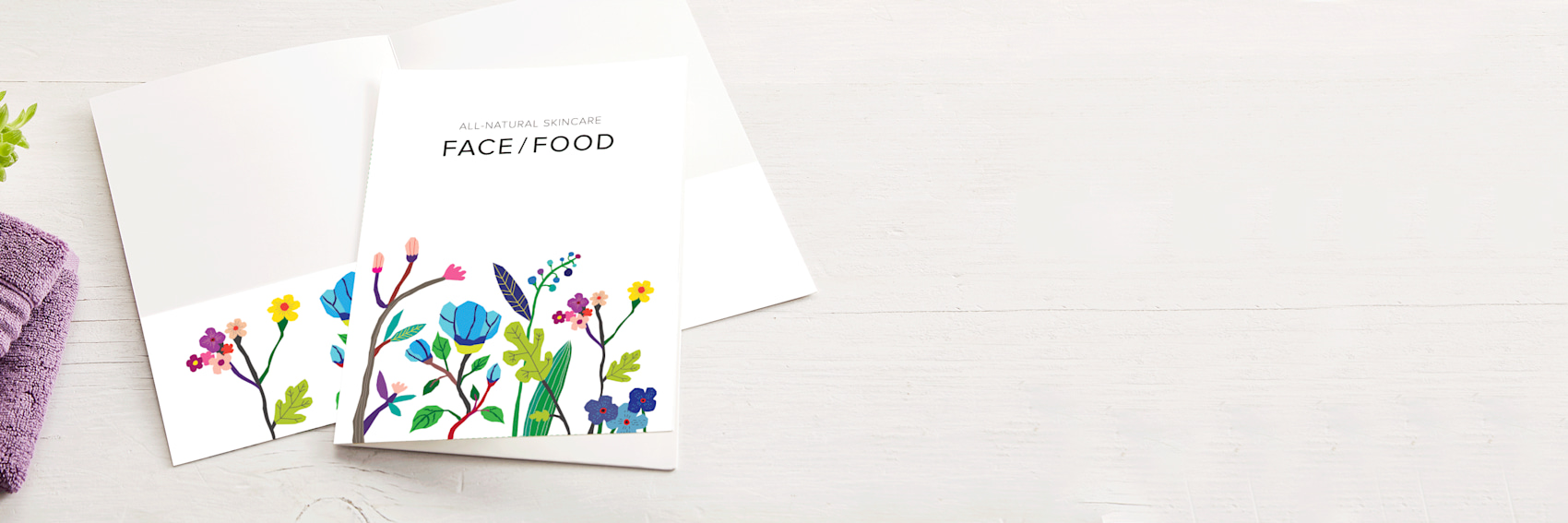 Vistaprint Folder Template