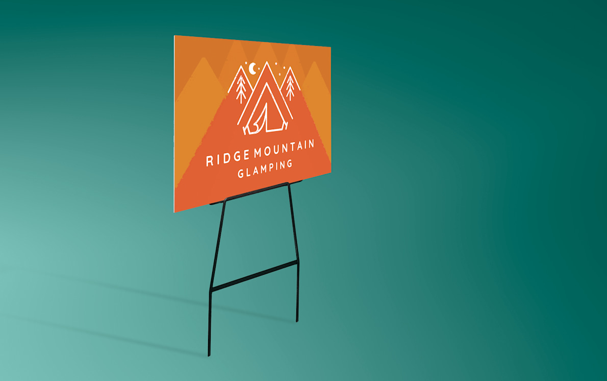 Corflute Sign Stands Lawn Sign Stands