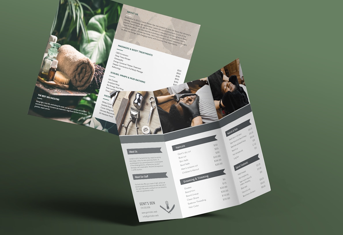 Custom Brochure Printing, Pamphlet Printing | VistaPrint CA