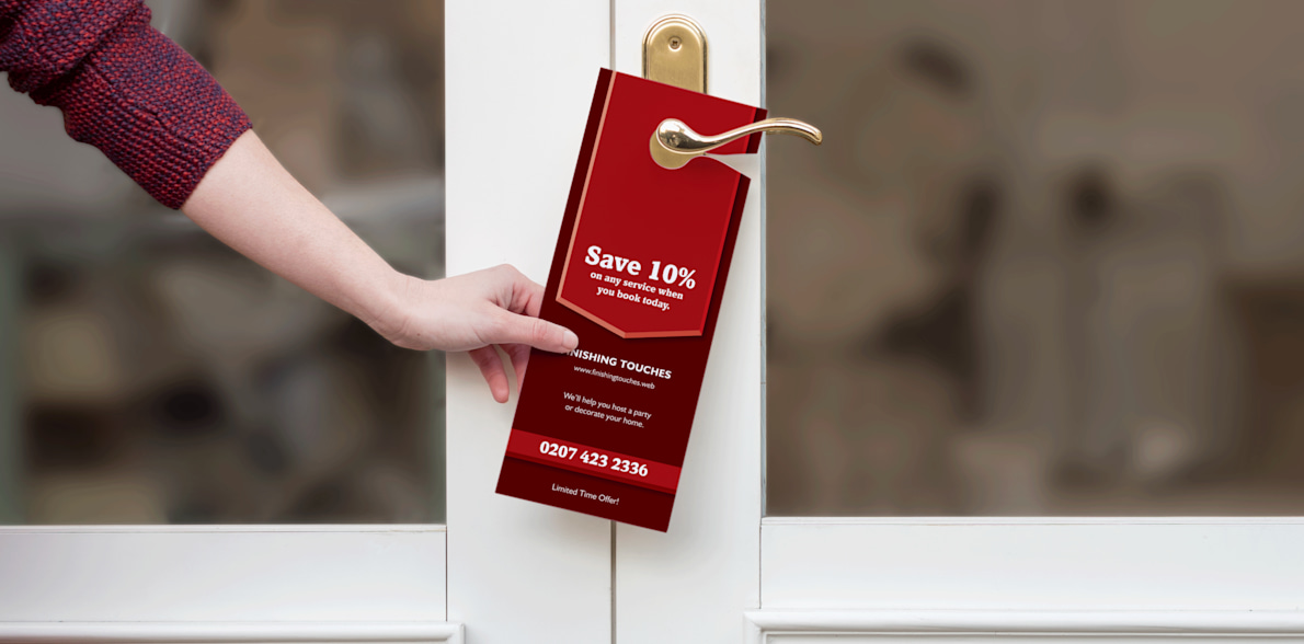 Custom Door Hangers, Door Hanger Printing Vistaprint