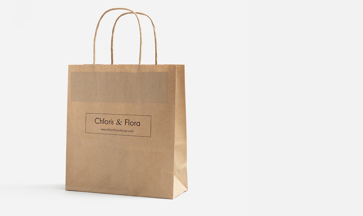 Personalised Paper Bags, Printed Bags with Logo VistaPrint UK