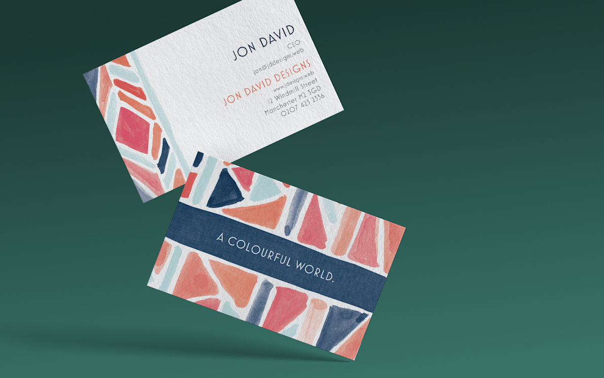 Cotton Business Cards VistaPrint