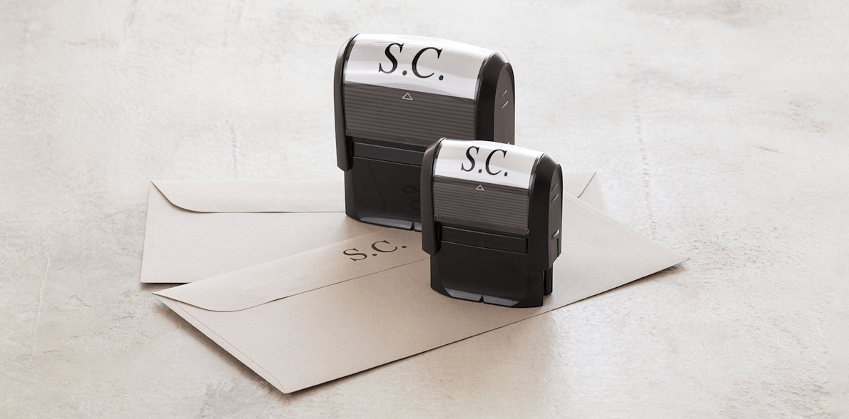 Self inking stamps