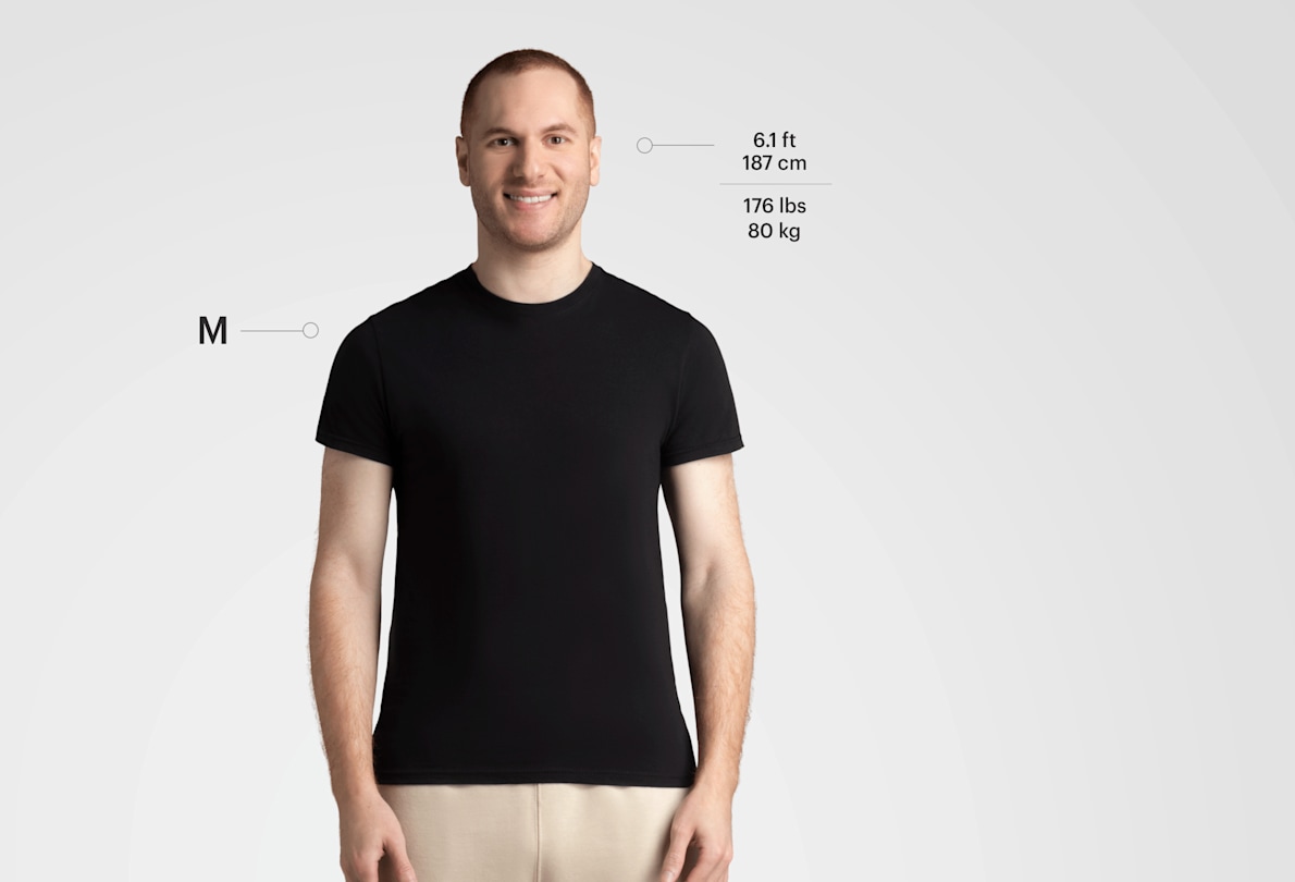 Russell® Slim-Fit Soft-Touch T-shirt 5