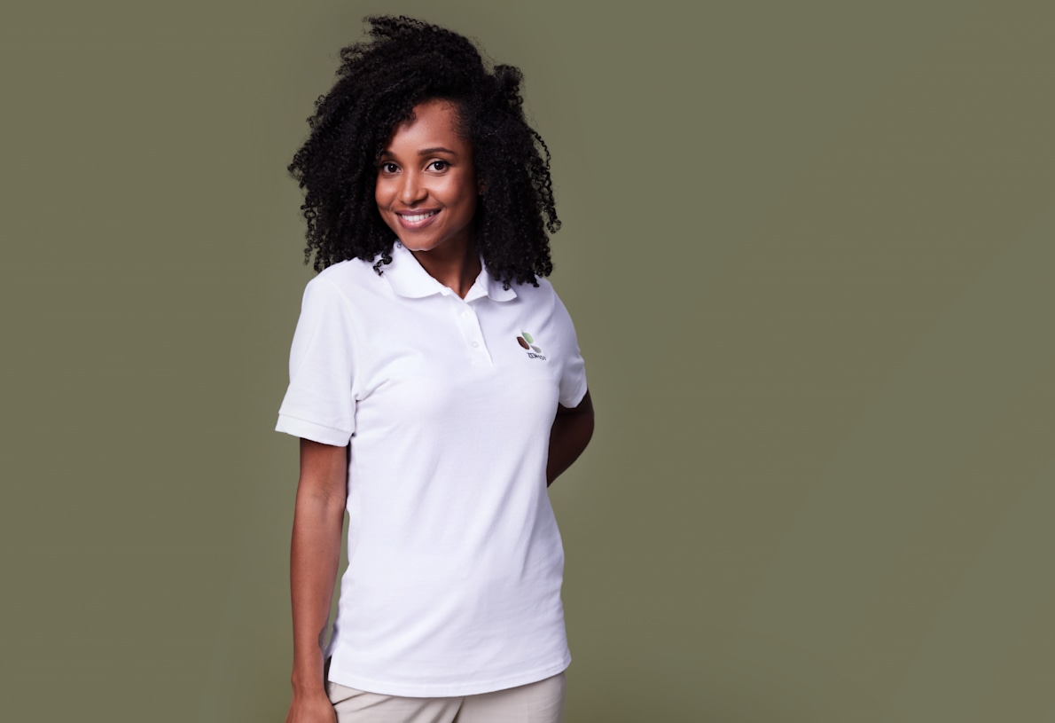 embroidered polo shirt