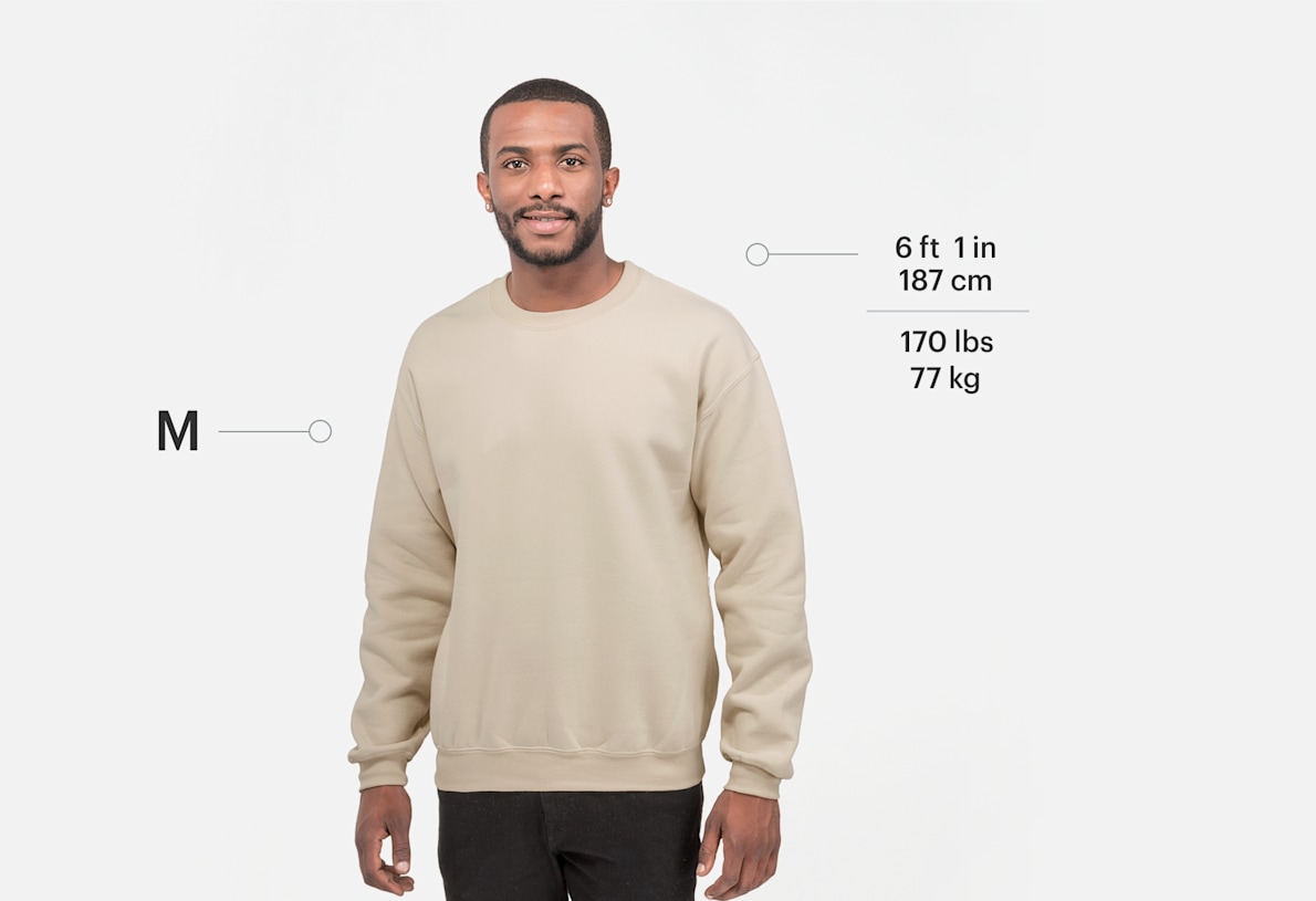 Gildan® Heavy Blend™ Crew Neck Sweatshirt | VistaPrint