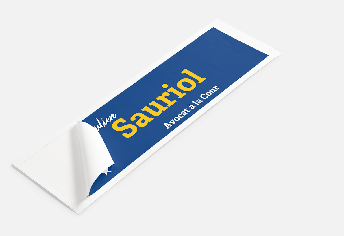 Autocollants pour pare-chocs 3
