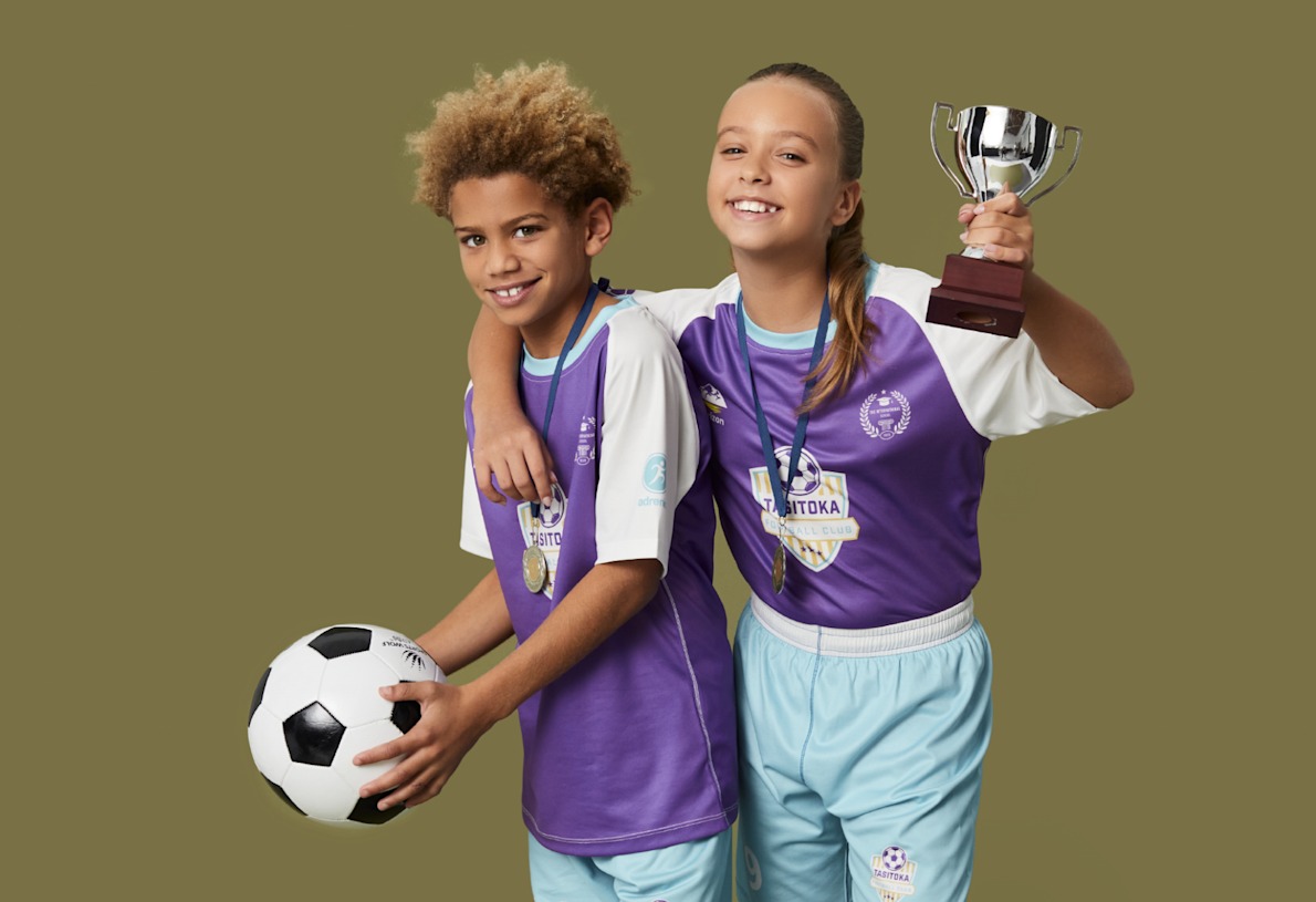 Voetbalshirts voor kinderen 1