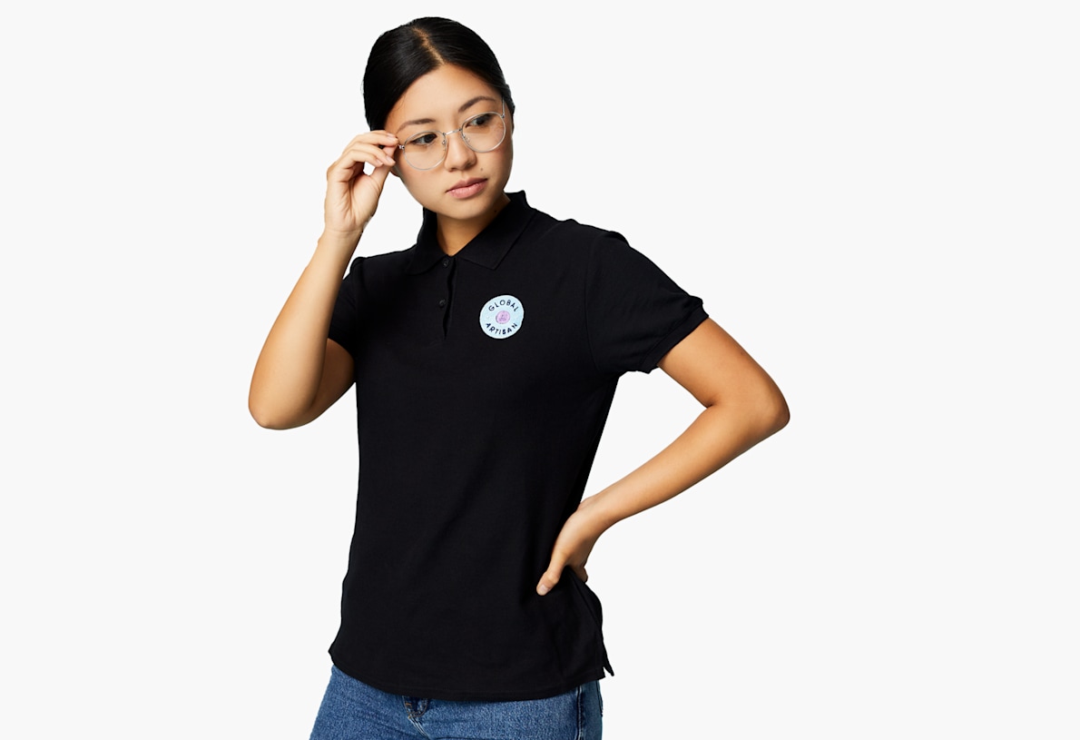 Polo Fruit of the Loom® para mulher 3