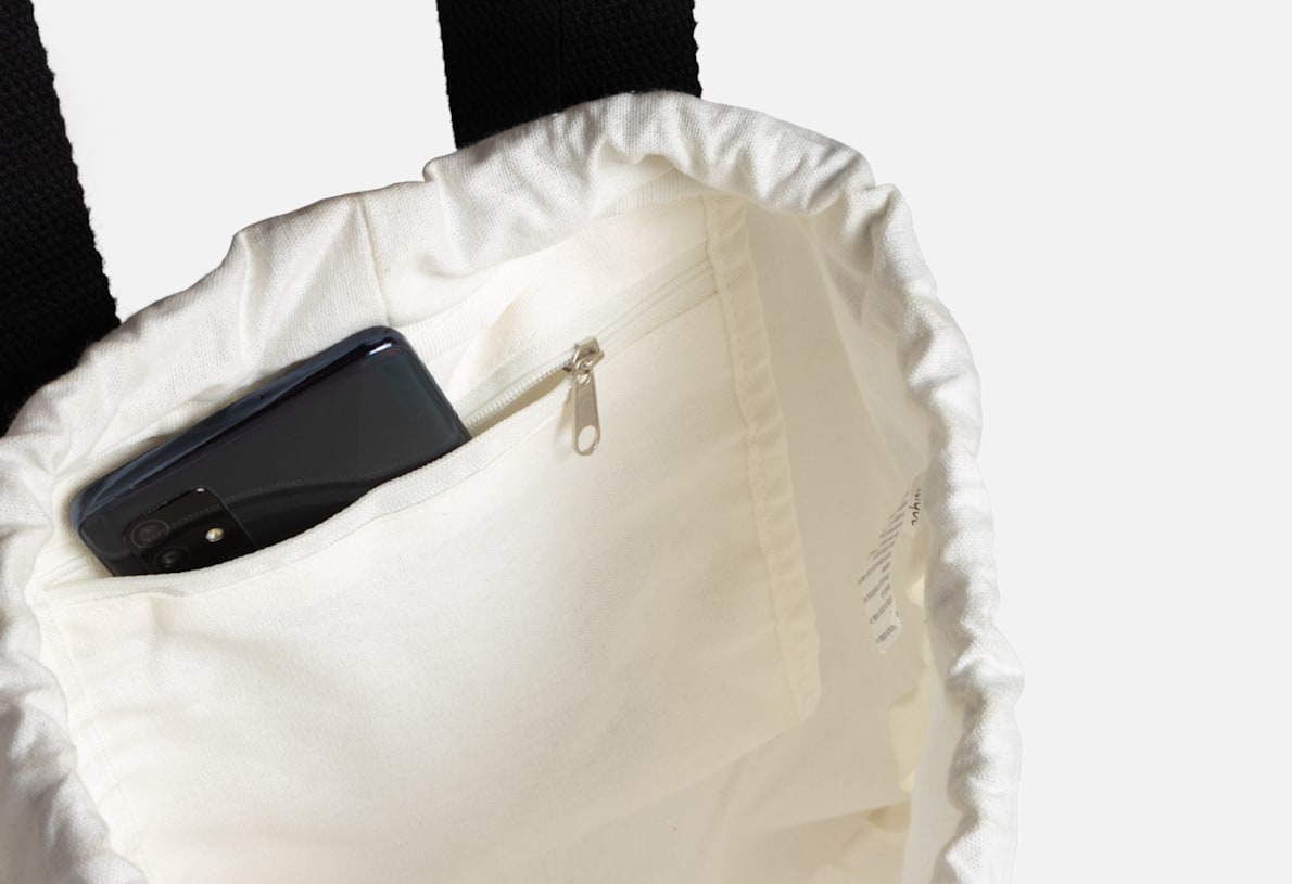 Saco mochila de algodão VistaPrint® 3